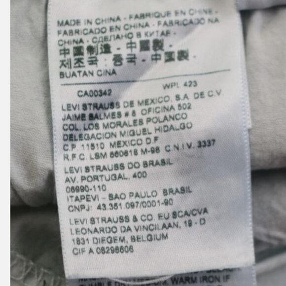 Levi's 721 Size W27 L30 High Rise Skinny Japanese Selvedge Denim Women's Jeans - Picture 10 of 15